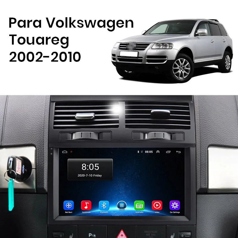 Radio Pantalla Carplay para Volkswagen Touareg 2002-2010 - foto 2