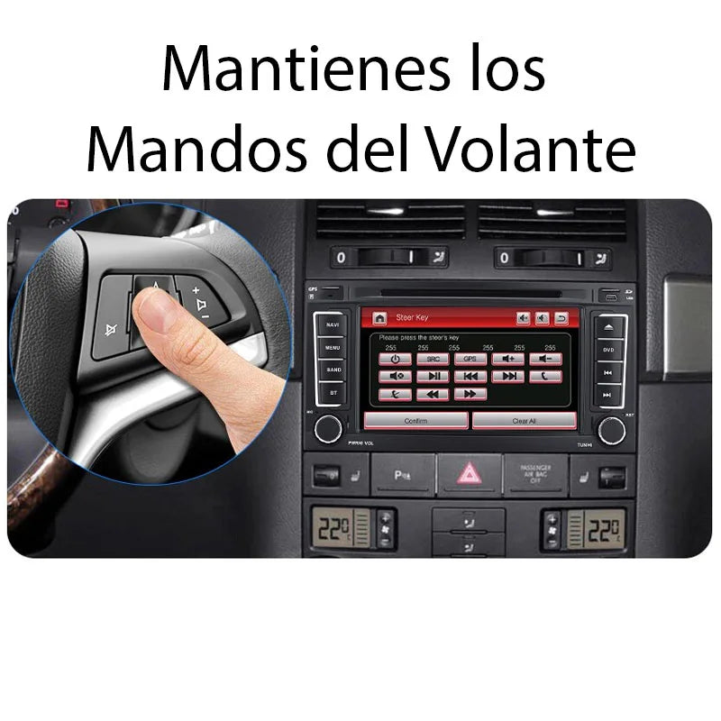 Radio Pantalla Carplay para Volkswagen Touareg Multivan T5 - foto 3