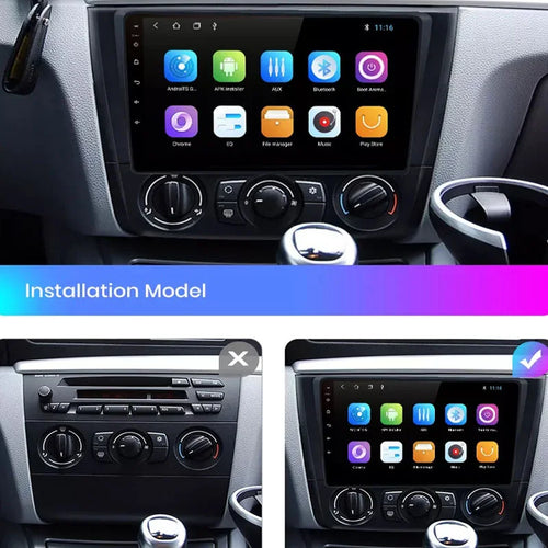 Radio pantalla CarPlay y Android Auto para BMW Serie 1 E87 E81 E82 E88 2004-2011 - foto 2