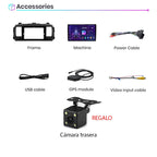 Radio Pantalla Carplay para Citroen Jumpy 3 Spacetourer 2016-2021