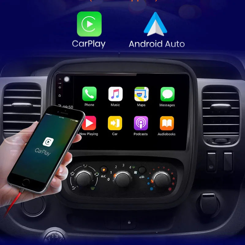 Radio Pantalla Carplay para Renault Trafic Fiat Talento 2015-2019 - foto 3