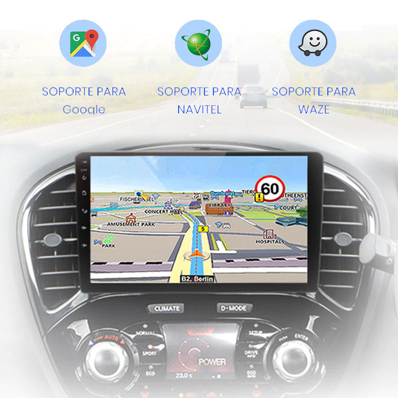 Radio Pantalla Carplay para Nissan Juke 2010