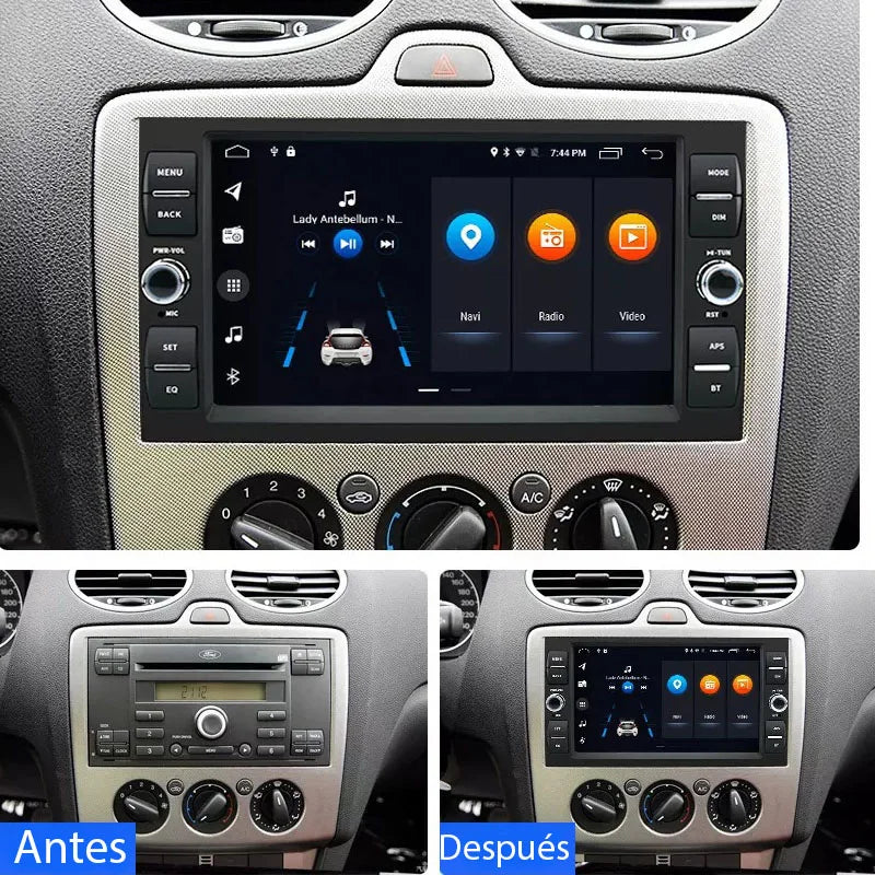 Radio Pantalla Carplay para Ford Kuga Transit Focus Mondeo Fusion C Max - foto 2