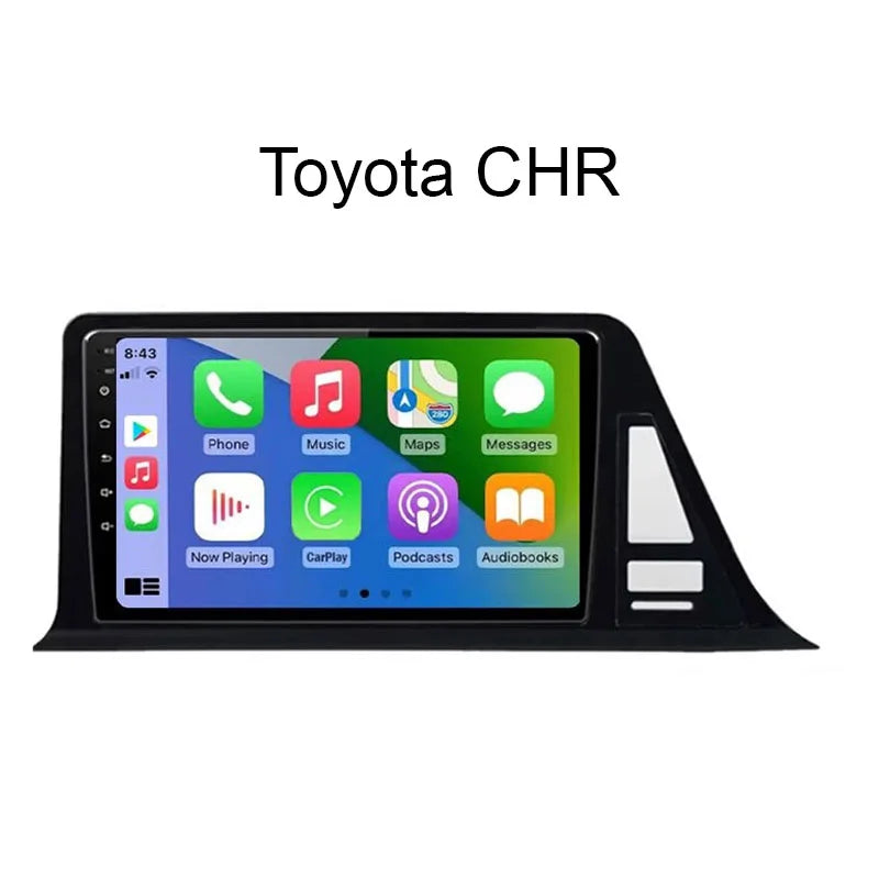 Radio CarPlay Toyota CHR C HR 2016-2020
