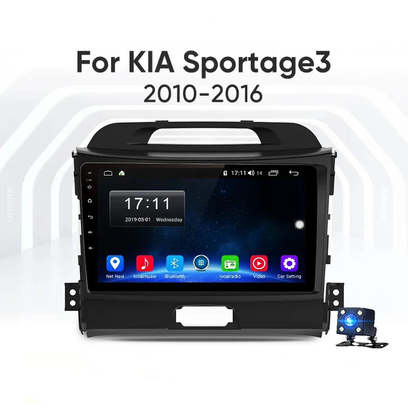 Radio CarPlay KIA Sportage 3 GPS 2011-2016