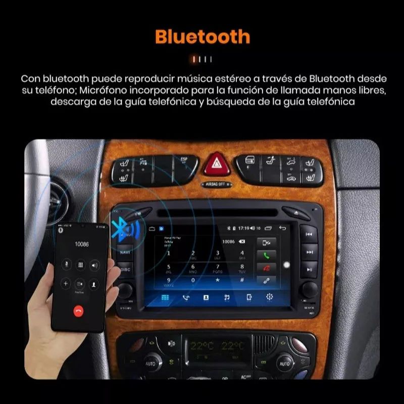 Radio Pantalla Carplay para Mercedes-Benz W203 W209 - foto 3