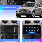 Radio Pantalla Carplay para Mercedes-Benz ML GL W164 - foto 3