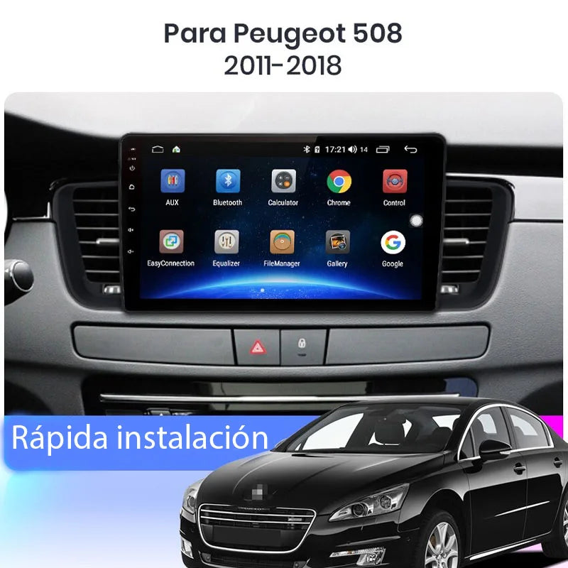 Radio Pantalla Carplay para Peugeot 508 - foto 2