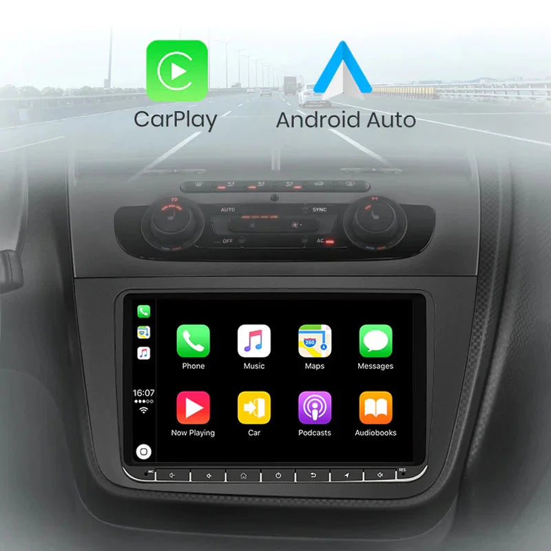 Radio Pantalla Carplay para Seat Altea XL Toledo 2004-2015