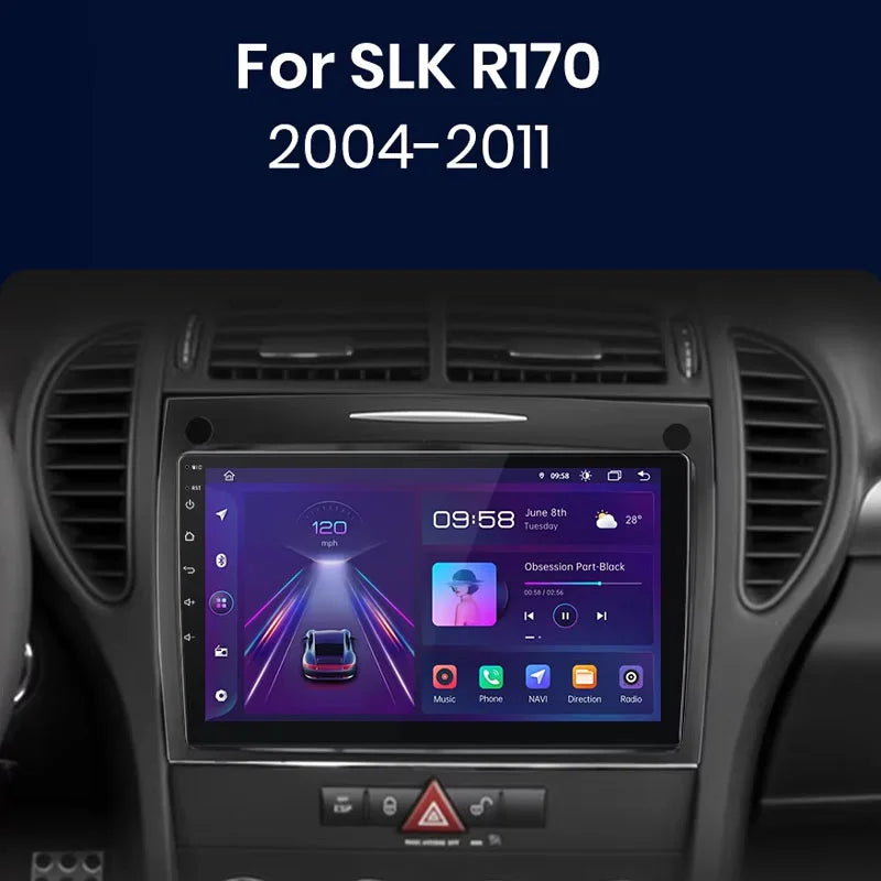 Radio Pantalla Carplay para Mercedes-Benz SLK Clase R171 2004-2011 - foto 2