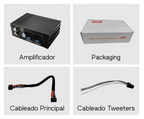Amplificador DSP 4x80W para Radio Android