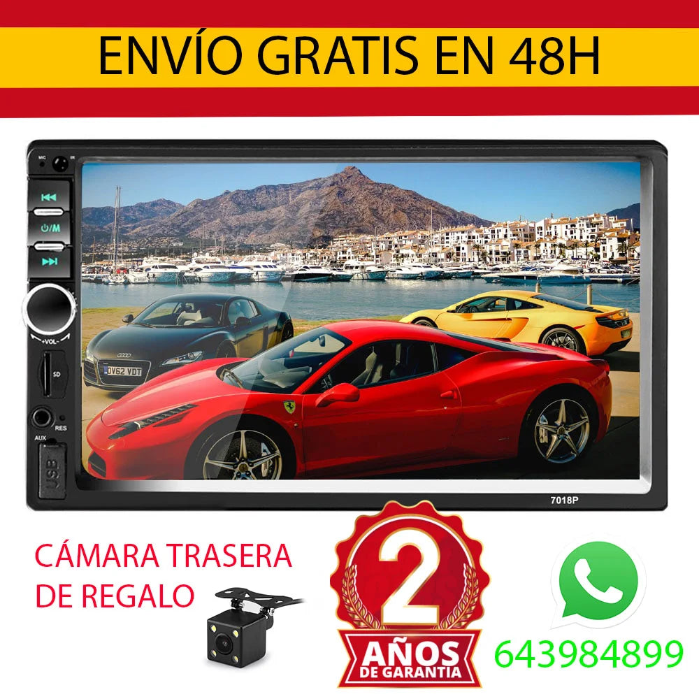 Radio Pantalla 2 Din Universal