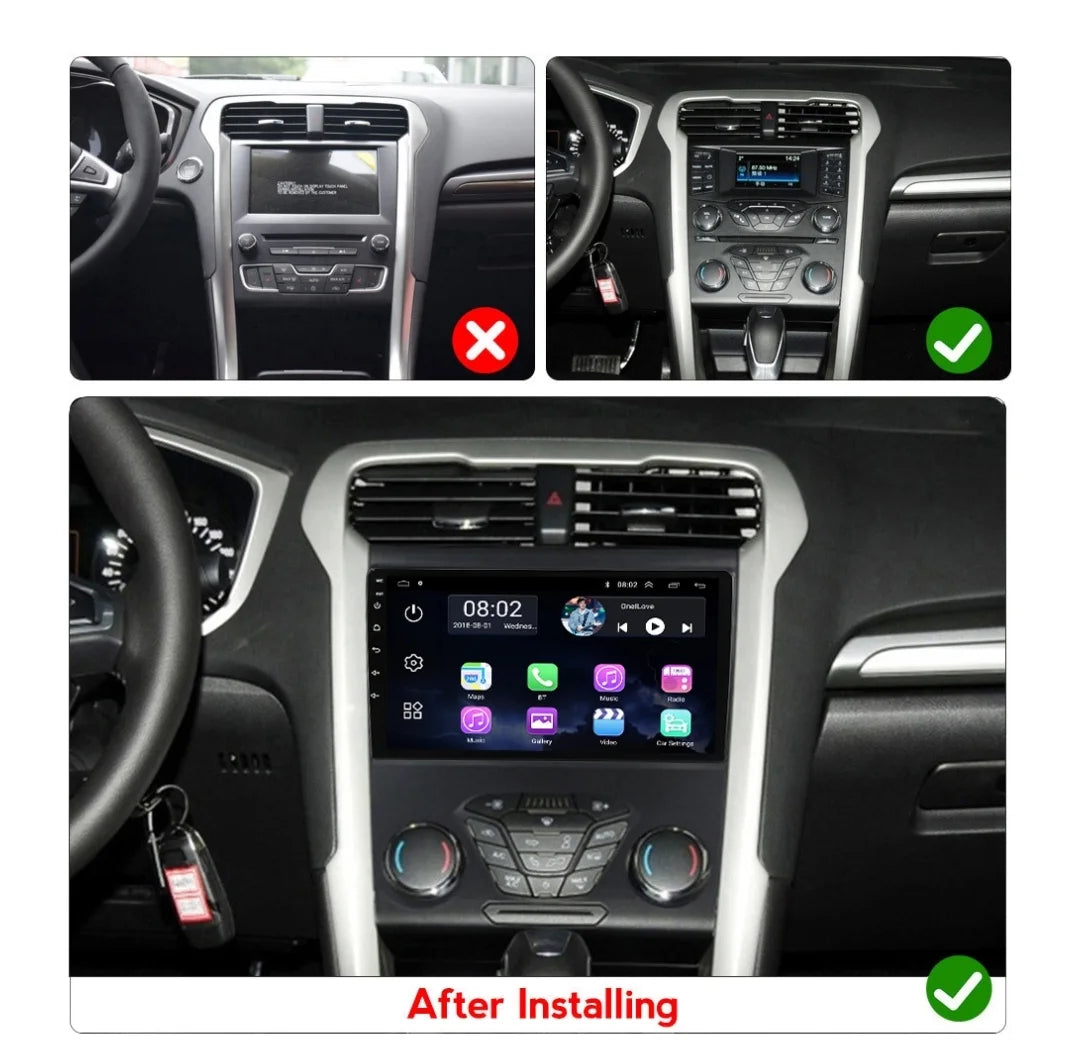 Radio Pantalla Carplay para Ford Mondeo Fusion 2013-2020 - foto 2