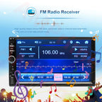 Radio pantalla 2 Din Universal