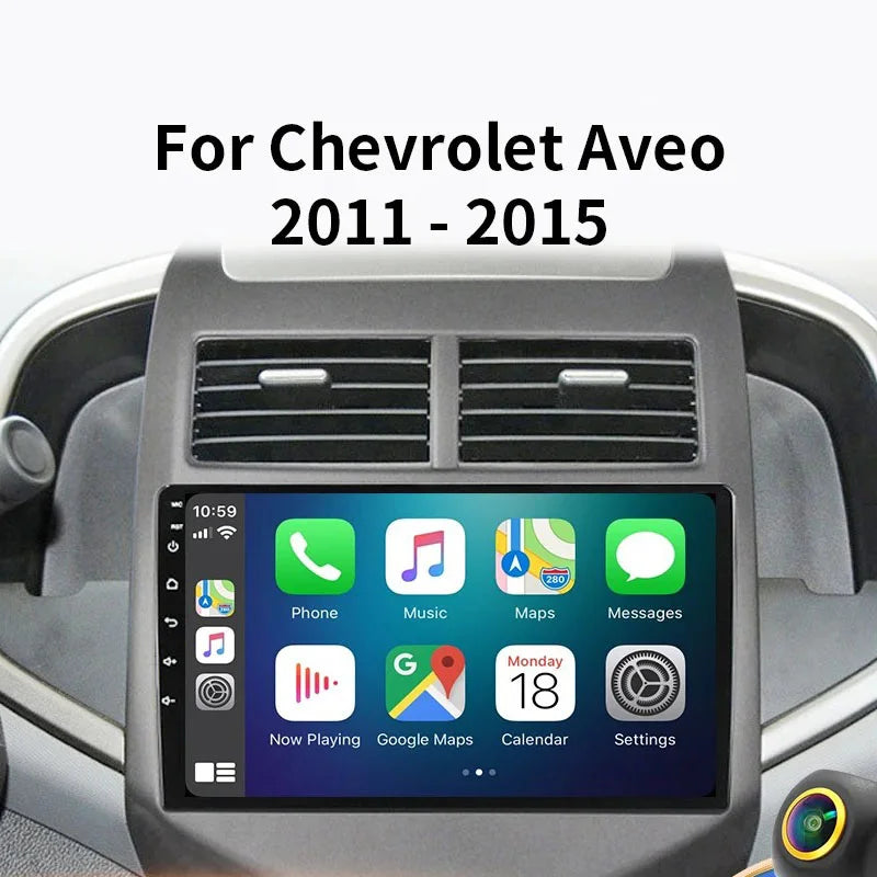 Radio CarPlay Chevrolet AVEO Sonic 2011-2015