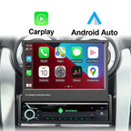 Radio Pantalla Carplay Extraible 1 Din Universal