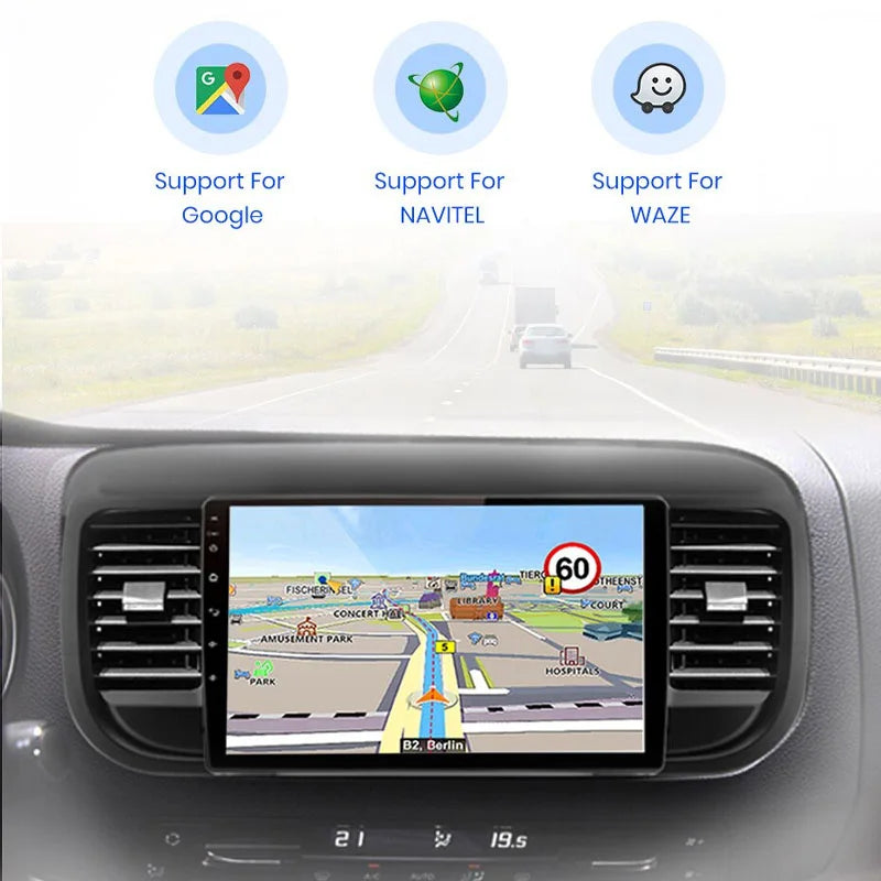Radio Pantalla Carplay para Citroen Jumpy 3 Spacetourer 2016-2021