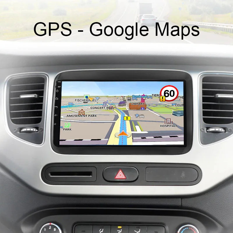 Radio Pantalla Carplay para KIA Carens 2013-2018 - foto 3