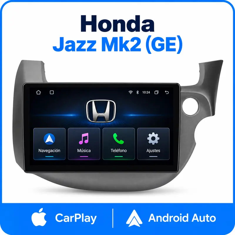 Honda Jazz Mk2 GE pantalla CarPlay integrada
