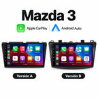 Radio pantalla CarPlay y Android Auto para Mazda 3 2004-2013