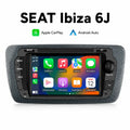 Radio pantalla CarPlay y Android Auto para Seat Ibiza 6J (2008-2014)