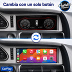 Radio pantalla CarPlay y Android Auto para Audi A6 C6 4F Q7 MMI 2G 3G 2005-2009 Linux - foto 2