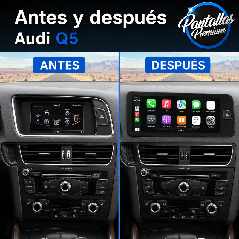 Radio pantalla CarPlay y Android Auto para Audi Q5 2009-2016 - foto 2
