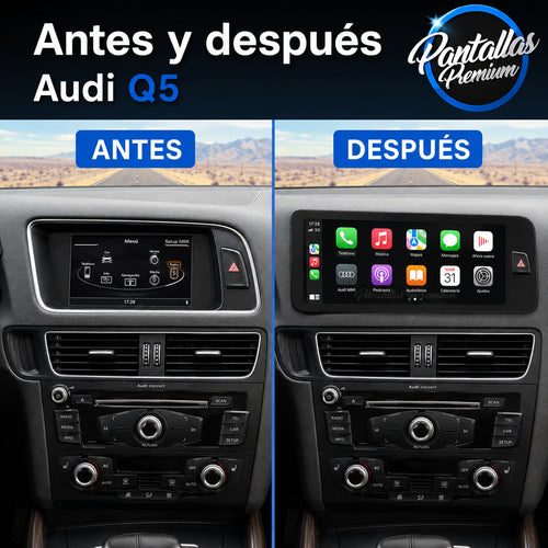 Radio pantalla CarPlay y Android Auto para Audi Q5 2009-2016 - foto 2