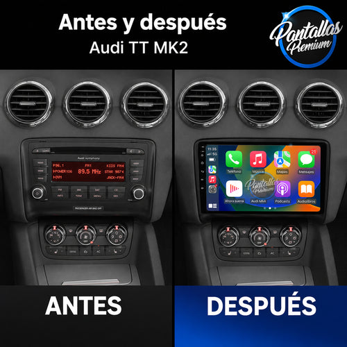 Radio pantalla CarPlay y Android Auto para Audi TT MK2 - foto 2