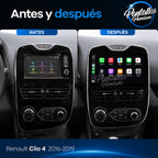 Radio pantalla CarPlay y Android Auto para Renault Clio 4 2016-2019 - foto 2