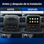 Radio pantalla CarPlay y Android Auto para Renault Trafic Fiat Talento 2014-2020 - foto 2