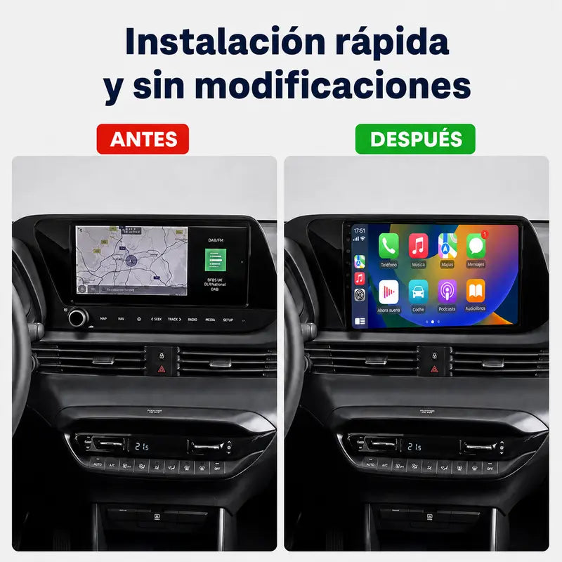 Radio pantalla CarPlay y Android Auto para Hyundai I20 2020 - 2023 - foto 2