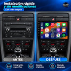 Audi A4 / SEAT Exeo, pantalla de 9 pulgadas — Instalación con radio original