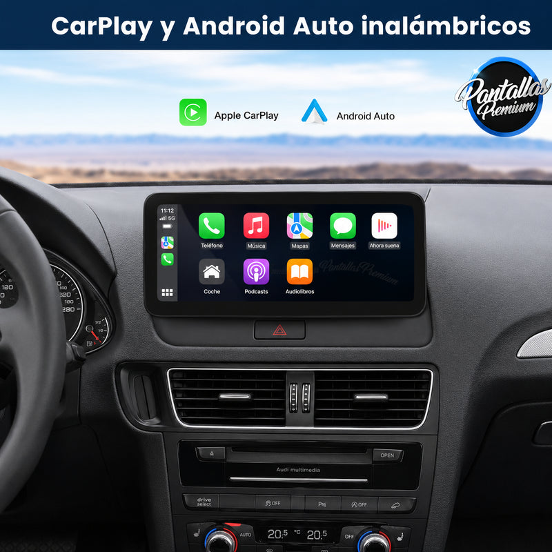Radio pantalla CarPlay y Android Auto para Audi Q5 2009-2016 - foto 3