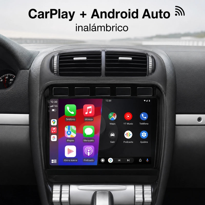 Radio pantalla CarPlay y Android Auto para Porsche Cayenne GTS 2002-2010 - foto 3