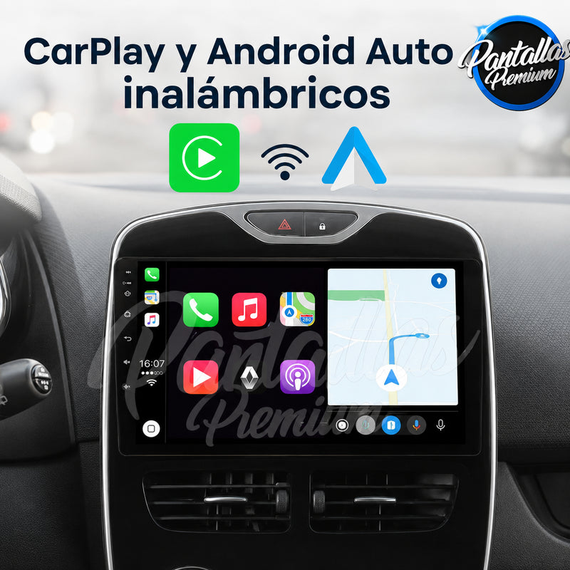 Radio pantalla CarPlay y Android Auto para Renault Clio 4 2016-2019 - foto 3