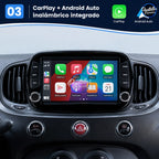Radio pantalla CarPlay y Android Auto para Fiat 500 2015-2020 - foto 16