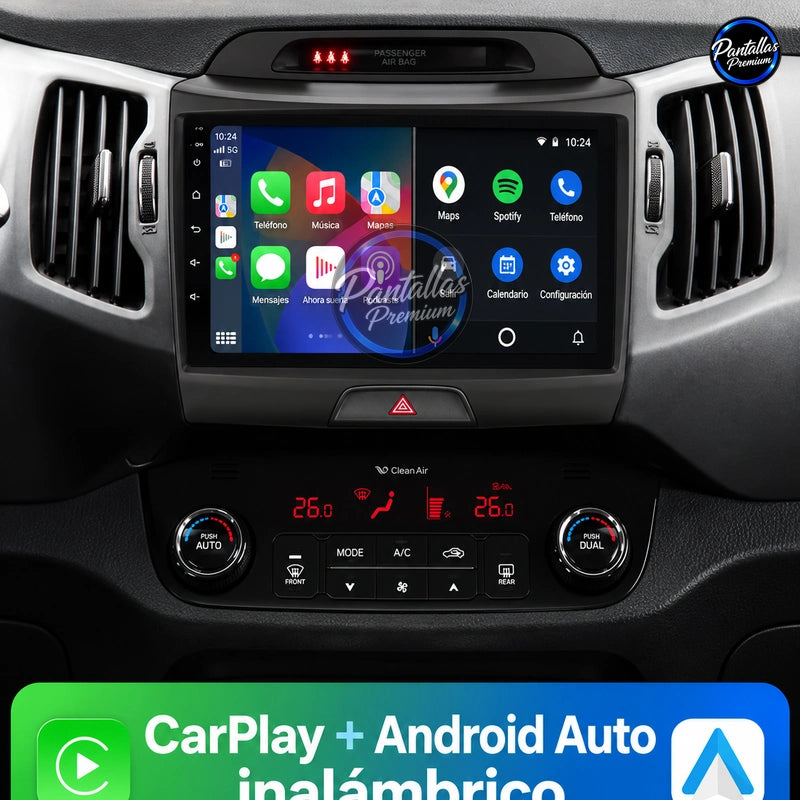 Radio pantalla CarPlay y Android Auto para KIA Sportage 3 2011-2016 - foto 3