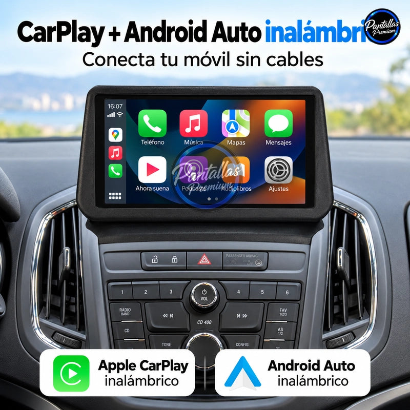 Radio pantalla CarPlay y Android Auto para Opel Zafira Tourer 2010-2016 - foto 3