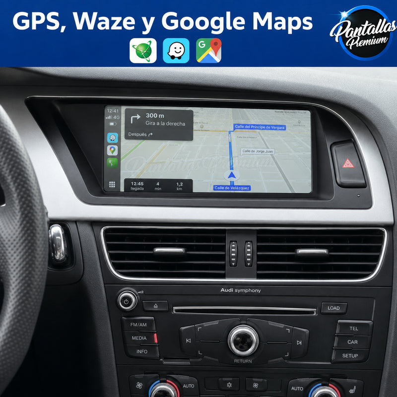 Radio pantalla CarPlay y Android Auto para Audi A4 B8 2009-2016 - foto 4