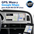 Radio pantalla CarPlay y Android Auto para Audi A6 C6 4F Q7 MMI 2G 3G 2005-2009 Linux - foto 4