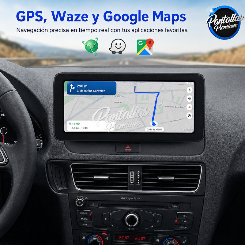 Radio pantalla CarPlay y Android Auto para Audi Q5 2009-2016 - foto 4