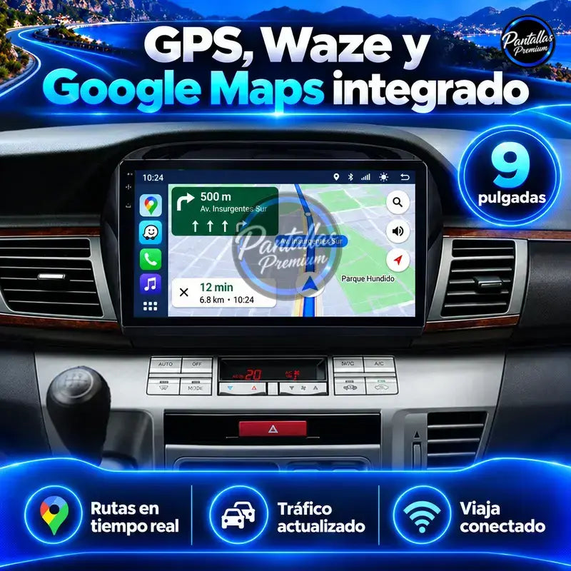 GPS Waze y Google Maps en Honda FR-V BE