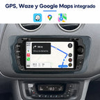 Radio pantalla CarPlay y Android Auto para Seat Ibiza 6J (2008-2014) - foto 4