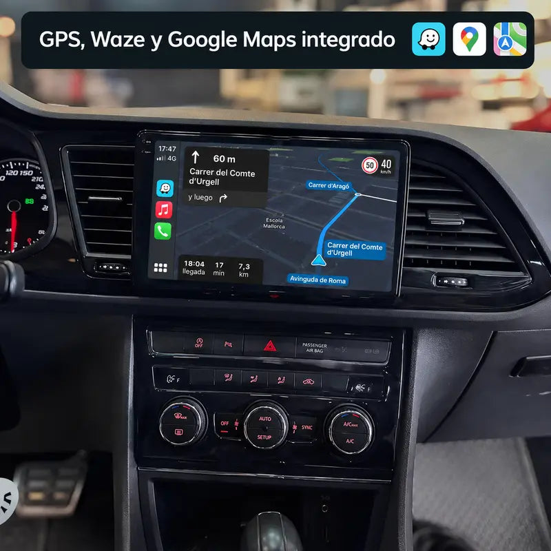 Radio pantalla CarPlay y Android Auto para Seat Leon MK3 - foto 4