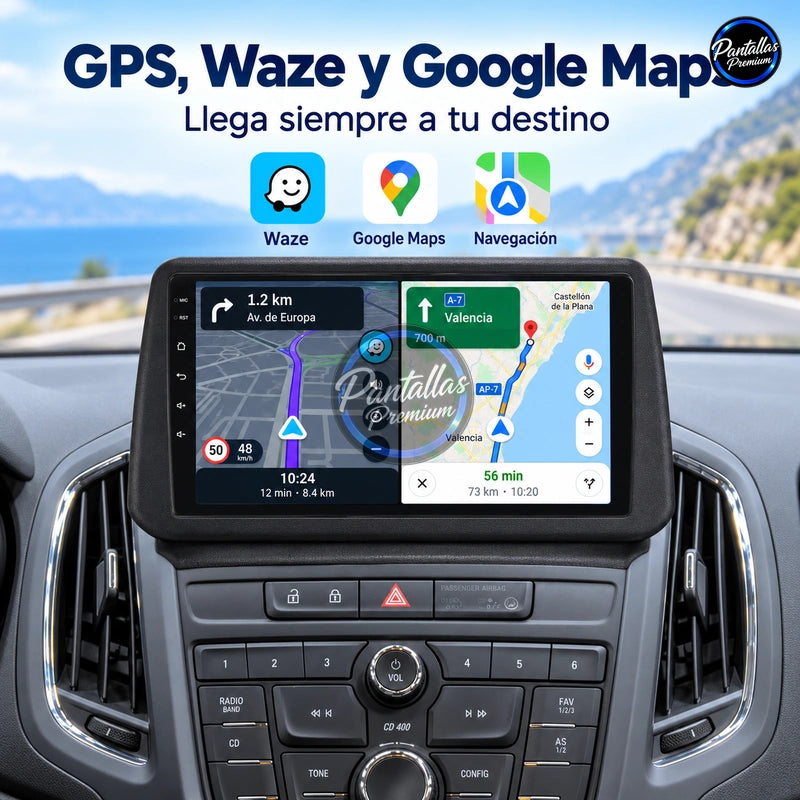 Radio pantalla CarPlay y Android Auto para Opel Zafira Tourer 2010-2016 - foto 4