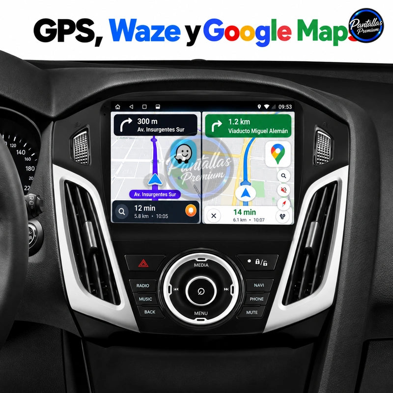 Radio pantalla CarPlay y Android Auto para Ford Focus 3 2011-2019 - foto 5