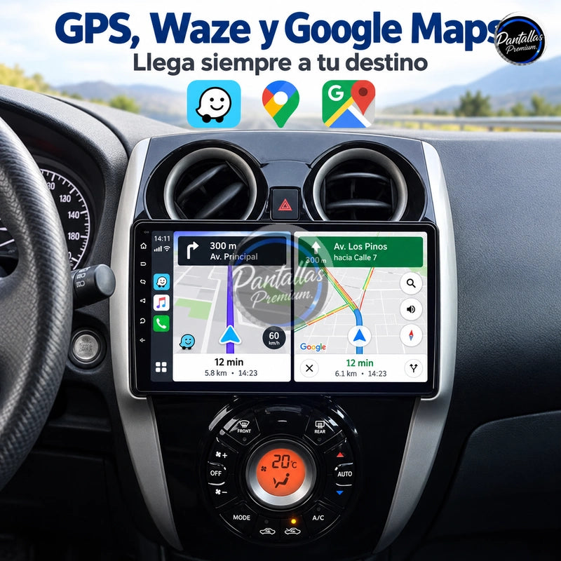 Radio pantalla CarPlay y Android Auto para Nissan Note E12 2011-2021 - foto 4