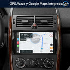 Radio pantalla CarPlay y Android Auto para Mercedes-Benz B200 Sprinter W906 W639 Clase AB W169 W245 Viano Vito - foto 5