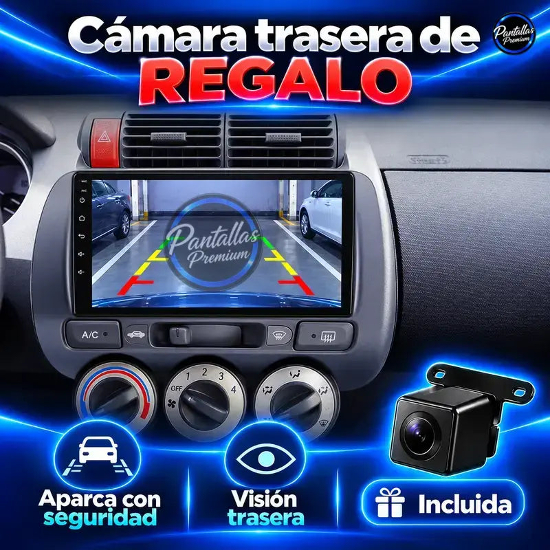 Cámara trasera de regalo Honda Jazz GD